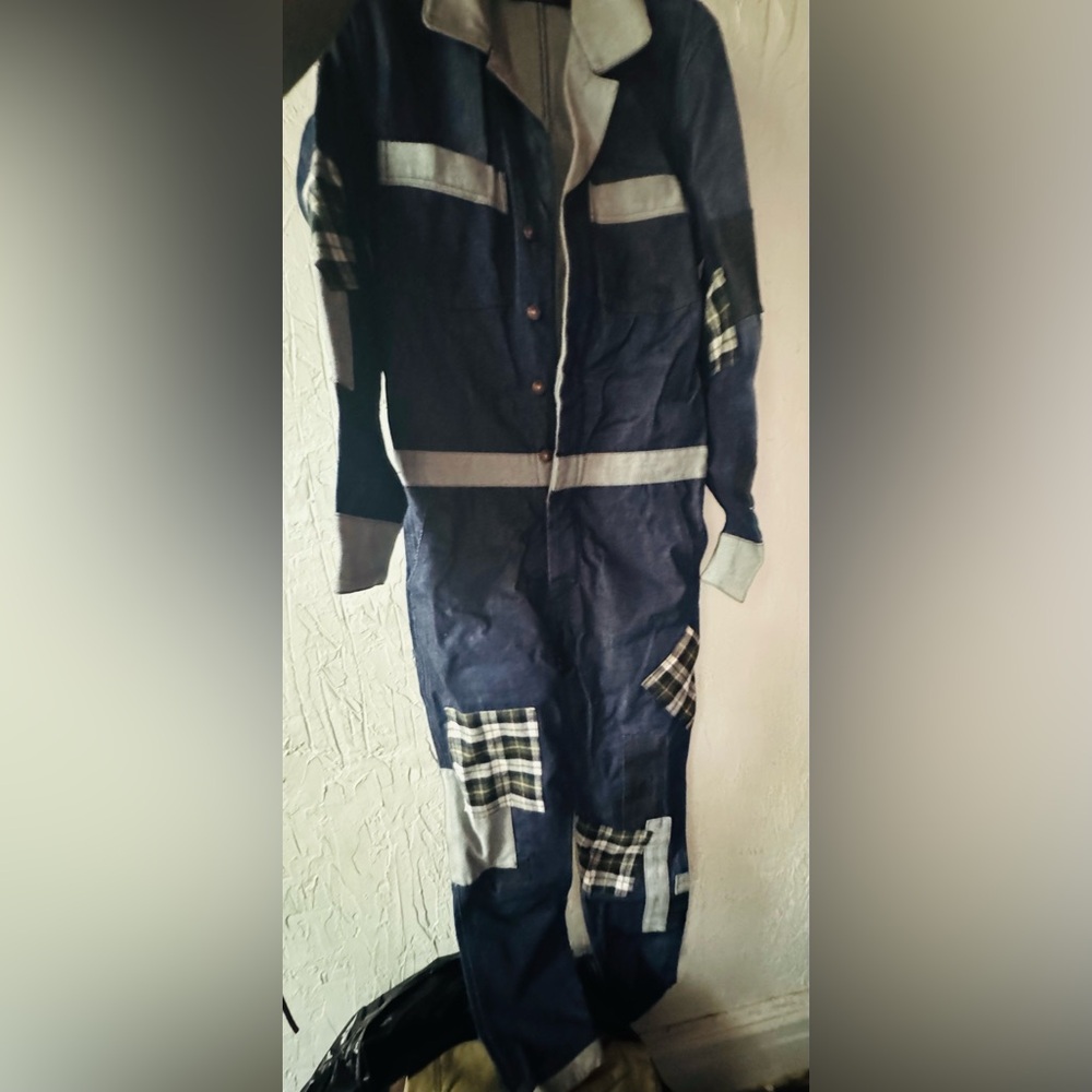 Topman Design indigo Jumpsuit - Picture 2 of 9